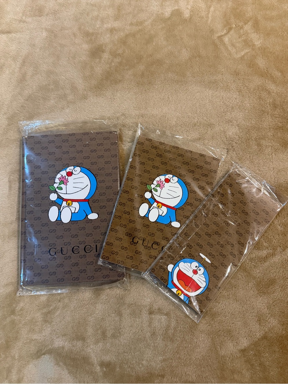 Gucci x Doraemon notebook bundle